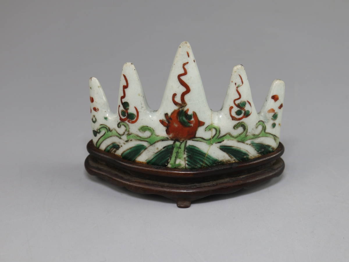 【最終価格】唐木製　筆架　中国時代品 Kaysun General Trading LLC.
