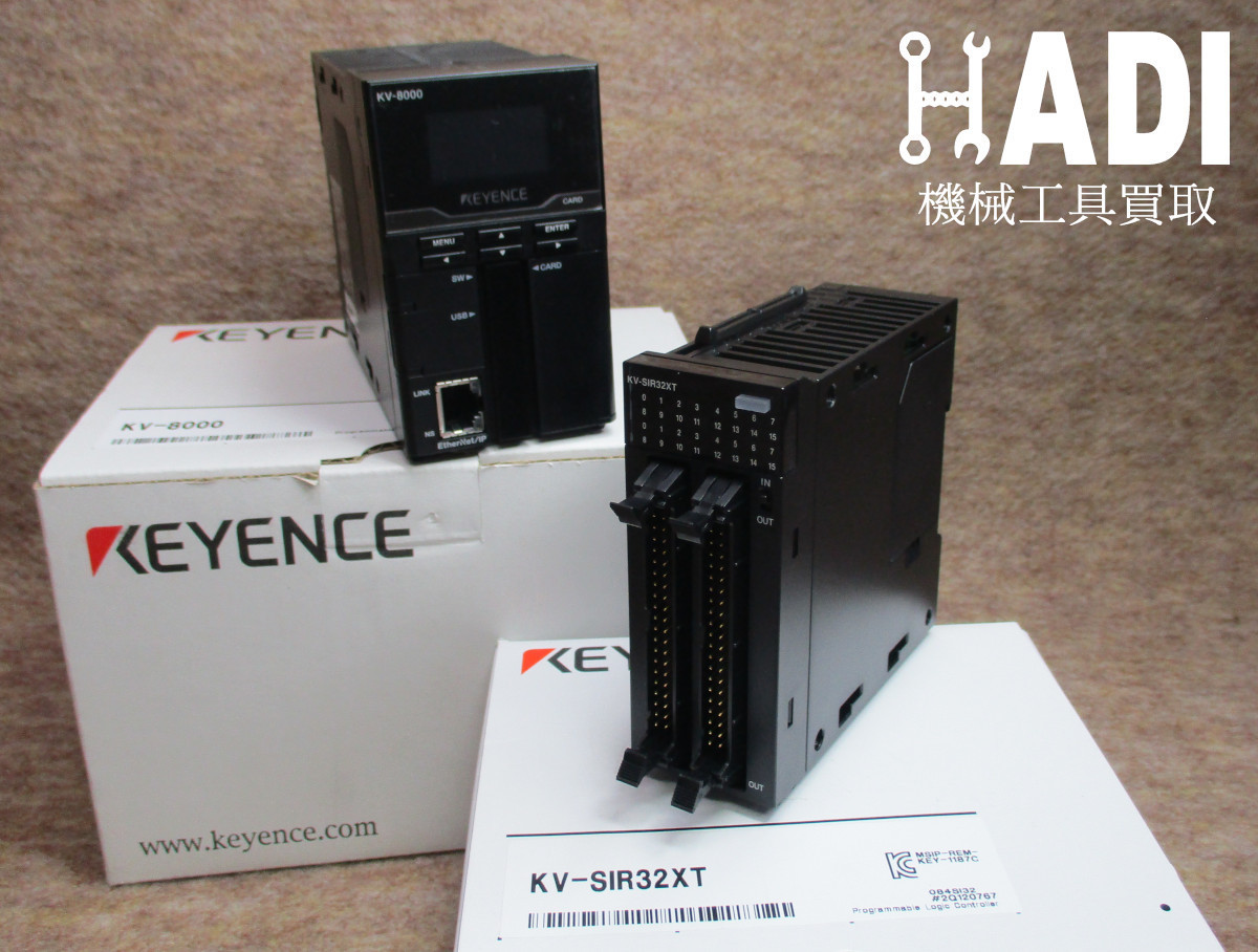w☆KEYENCE キーエンス☆KV-8000☆CPUユニット☆KV-SIR32XT☆高速入