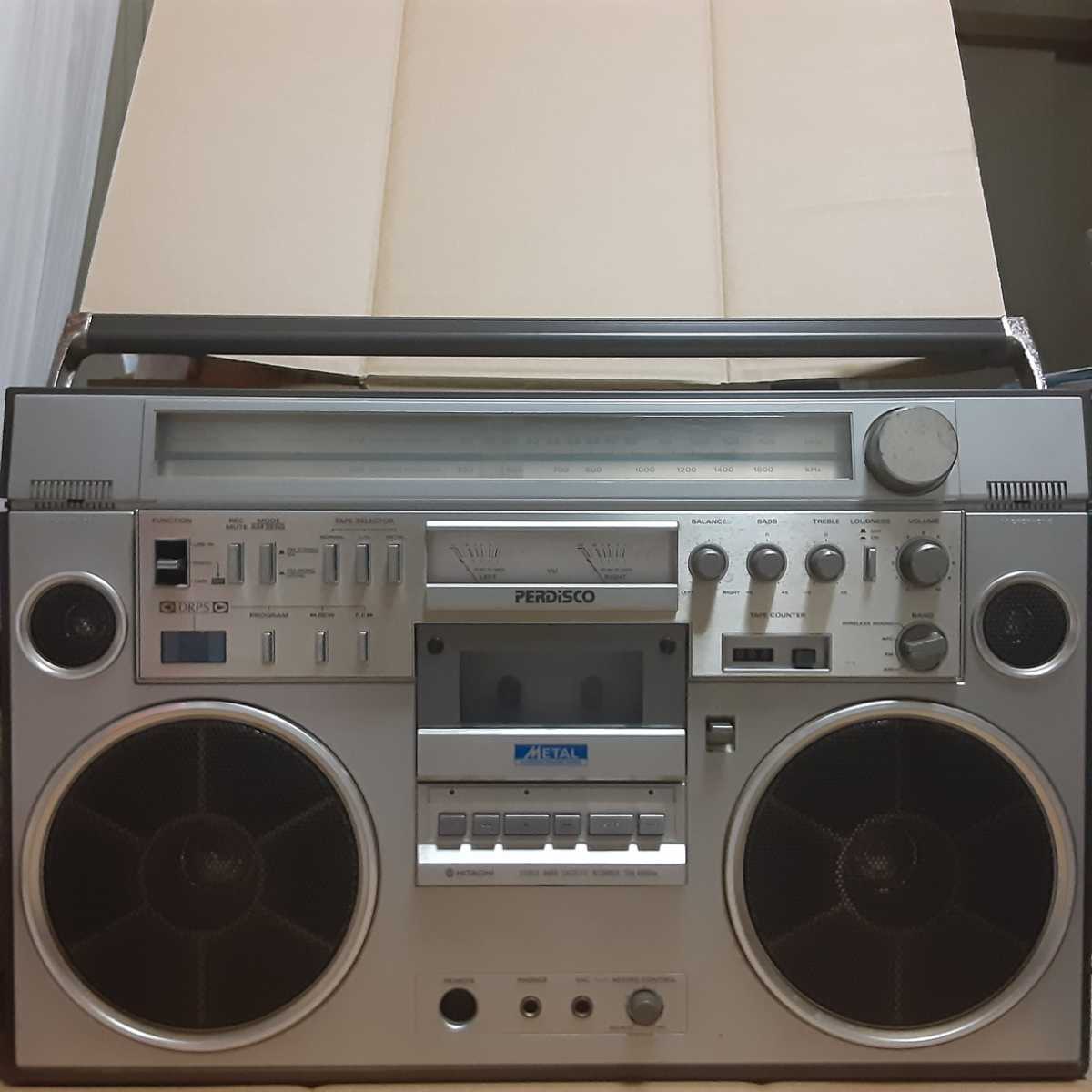 HITACHI FM/AM STEREO CASSETTE RECORDER TRK-8600RM カセット 