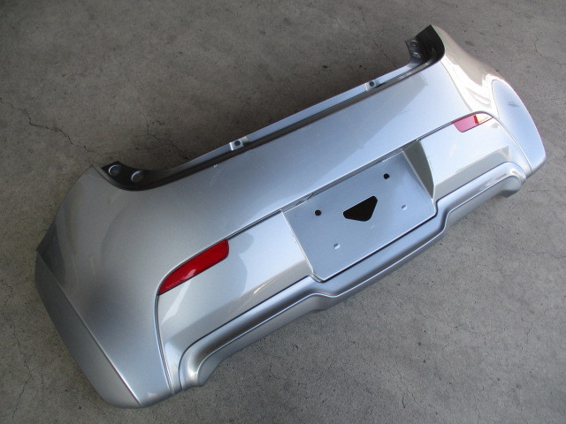 R1 RJ1 RJ2 純正 リアバンパー スポイラー付き シルバー 42M 中古 小難有り