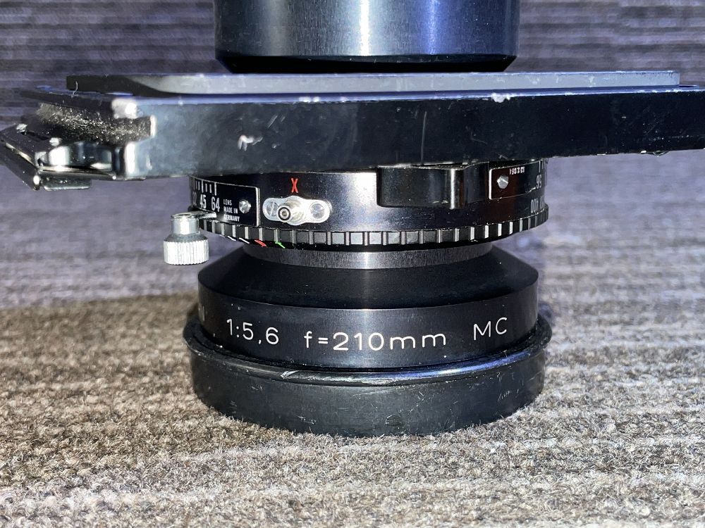 □□ Rodenstock SIRONAR-N 210mm F5.6 (TOYOボード付) 大判フィルム