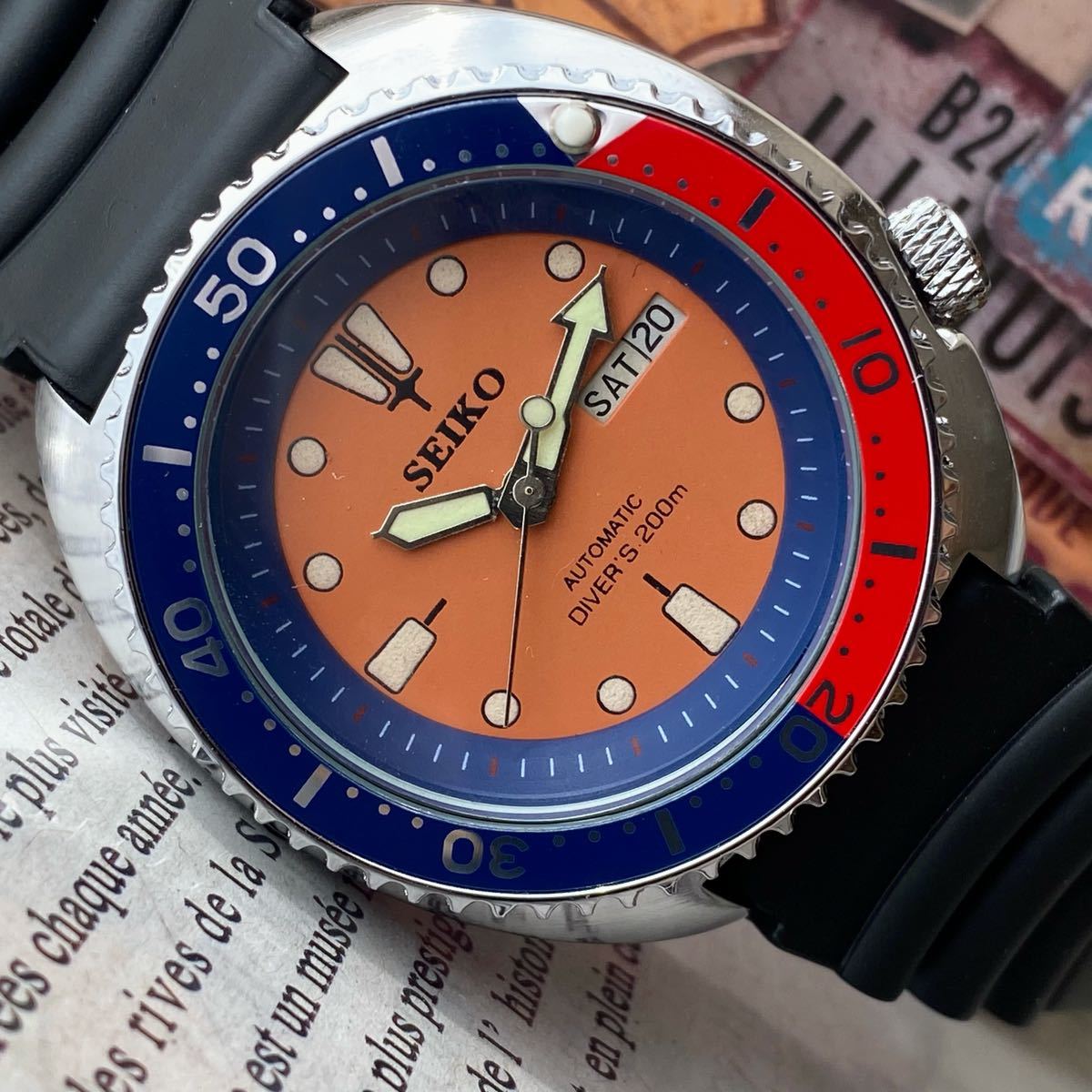 セイコー OH済みSEIKO DIVER ダイバー ディズニー メンズ Yahoo