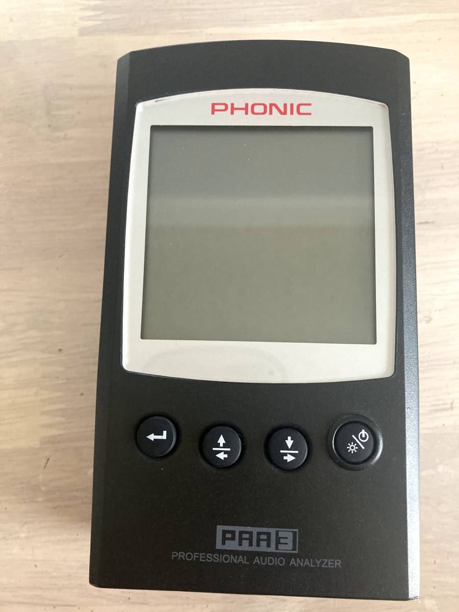 PHONIC PAA3 PAA3X Handheld Audio Analyzer フォニック ハンディー