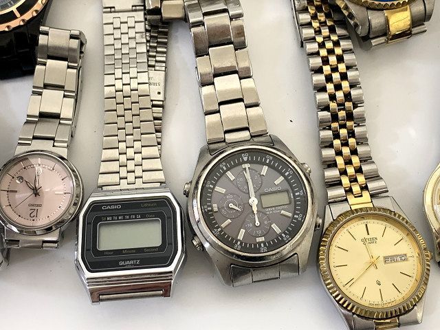 ☆ジャンク品 時計 まとめて セイコー・カシオ・エニカ・テクノス等 1
