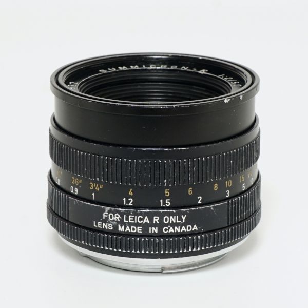 Leica CANADA LEITZ Canada Leitz | R 50mm F2 SUMMICRON-R ライカ