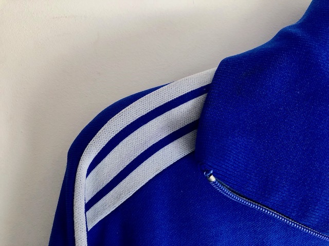 アディダス 2ndマーク 地球儀ジャージ 前期モデル Blue（フランス製 