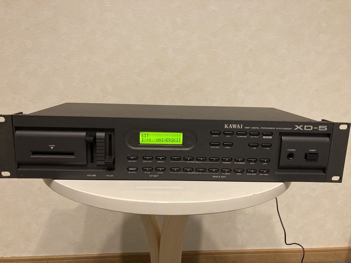 Kawai XD-5 動作確認済 デジタルドラムシンセサイザー Kawai XD-5 動作