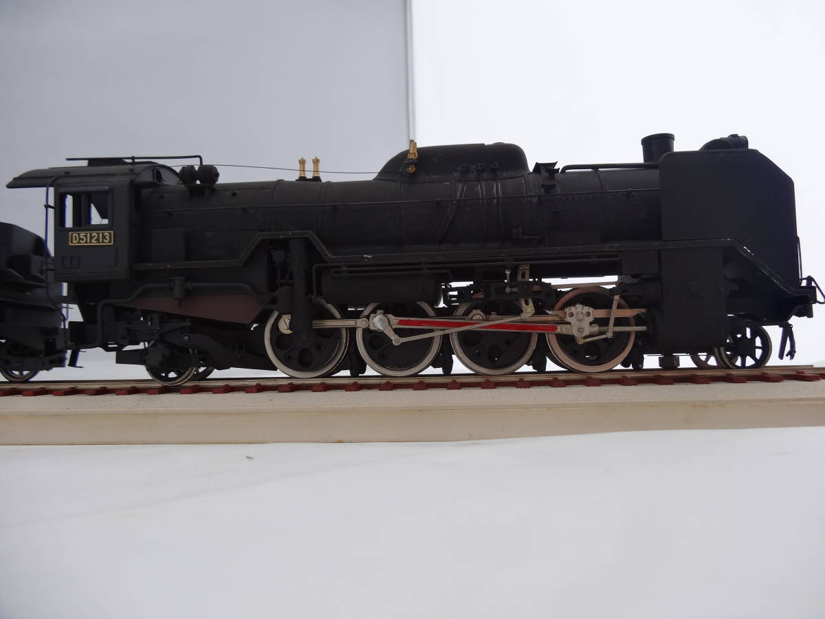 模型・プラモデル 型式D51蒸気機関車模型 1/42アクリルケース付 D51213