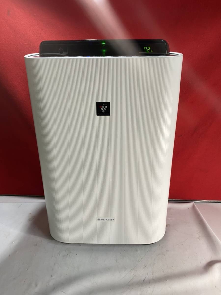 シャープ 加湿空気清浄機 プラズマクラスター7000　KC-J500Y-W　動作良好 2019年製　ホワイト　スリムデザイン　SHARP　1182ZS 楽天市場】シャープ SHARP プラズマクラスター 加湿空気清浄機 7000 KC