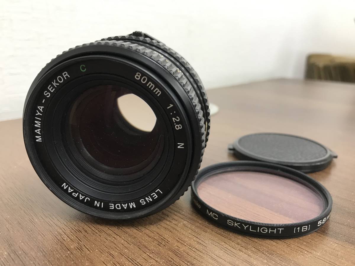 S566 MAMIYA マミヤ Mamiya-Sekor C 80mm F2.8 中判カメラ 中判レンズ 動作確認済み