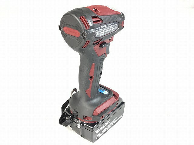 ☆未使用品☆makita マキタ 18V 充電式インパクトドライバ TD172DGXAR 赤/オーセンティックレッド バッテリ2個(18V 6.0Ah) 充電器付 36199 マキタ インパクトドライバー TD173DRGX (makita) 充電器別売 中古の通販
