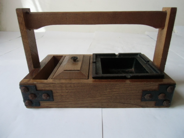 アンティーク タバコお盆 パイプ キセル付 Tanjuangbonai Desa Id