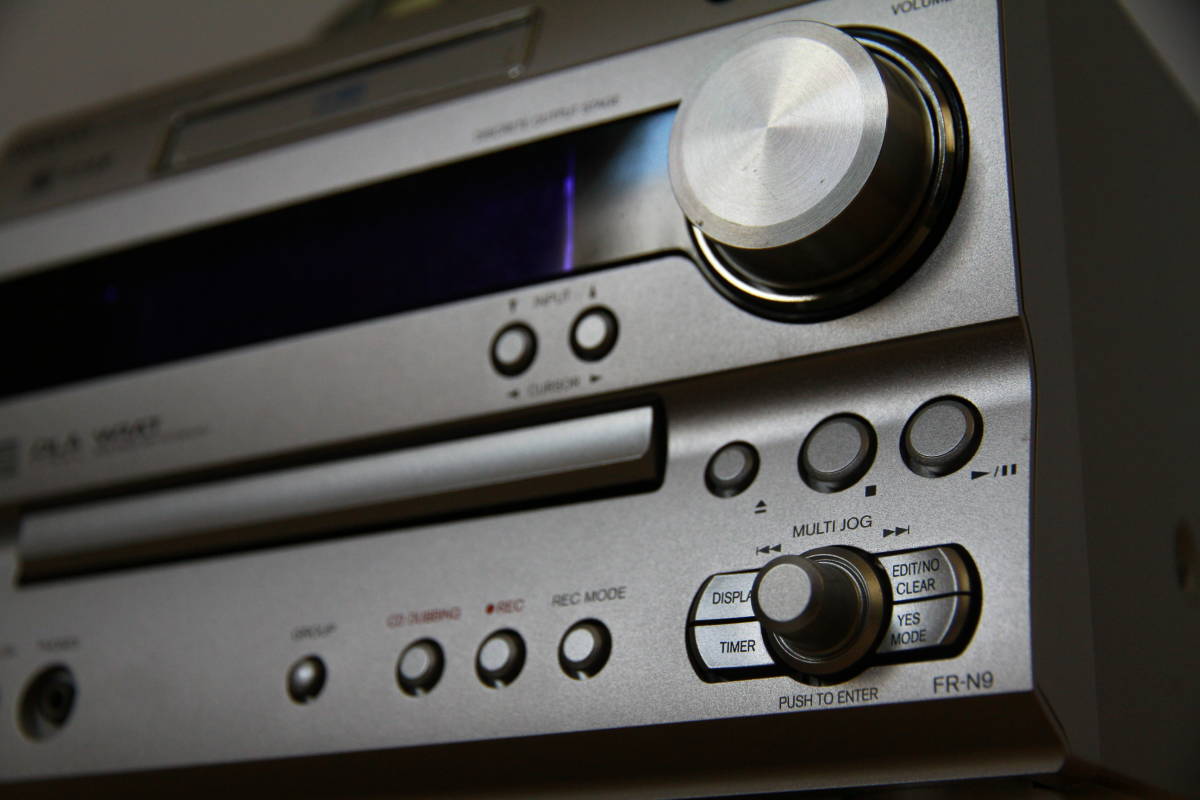 ONKYO FR-N9 リモコン付 ジャンク品(MDコンポ)|売買された ONKYO FR-N9 リモコン付 ジャンク品(MDコンポ)|売買された