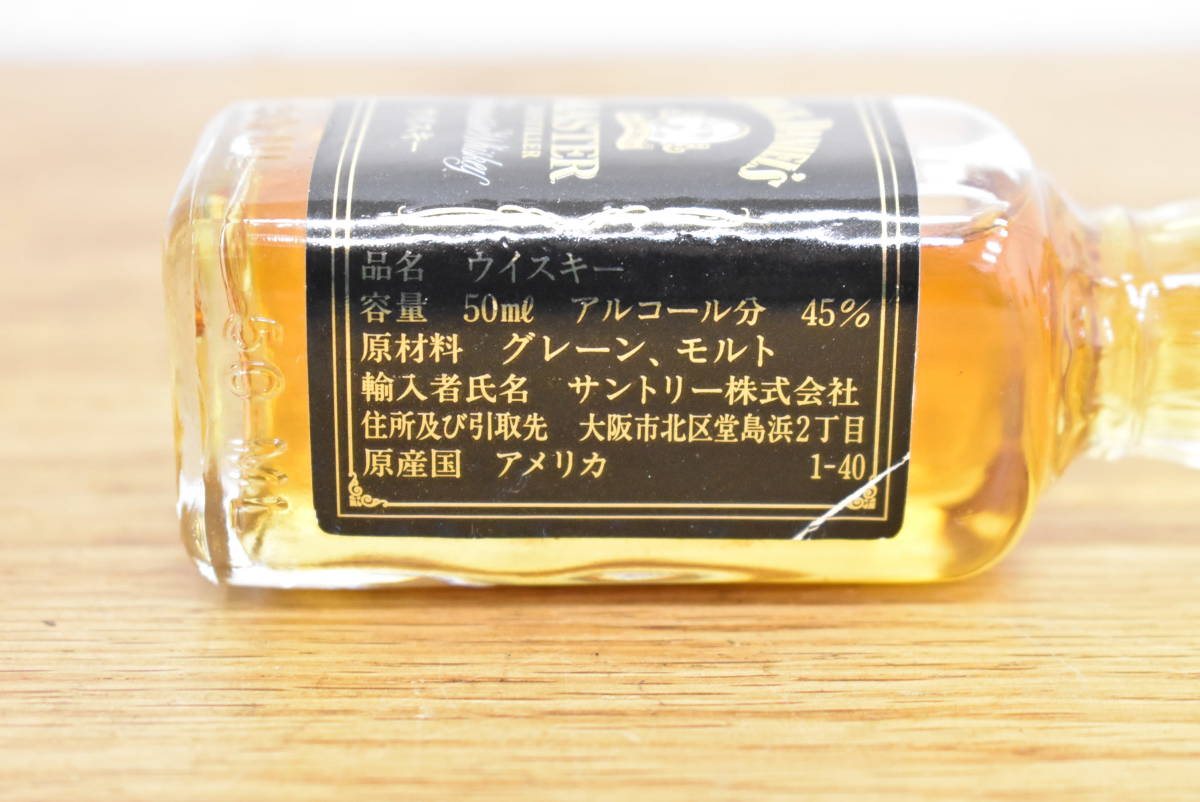 ジャックダニエル マスターディスティラー ミニチュア 他 ジャック