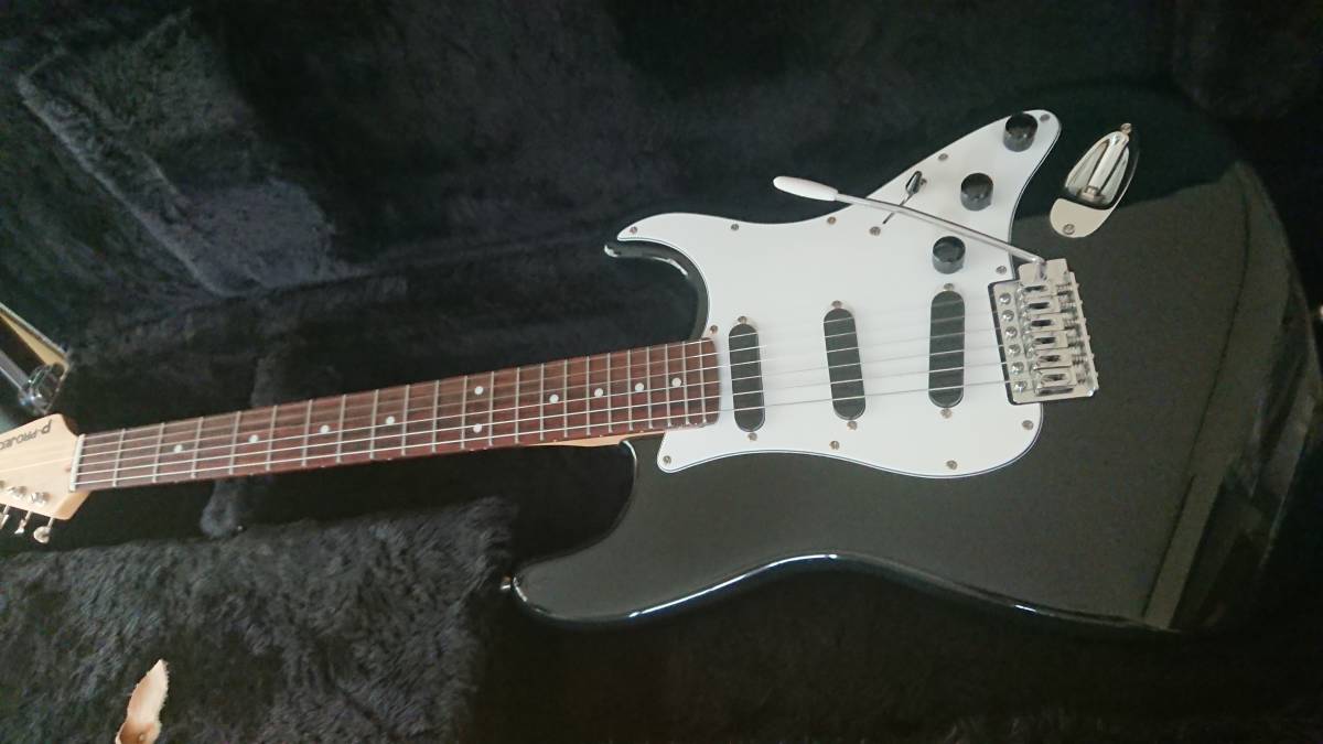 FERNANDES エレキギター 塗装欠けあり SSH仕様 ギグバッグ付き