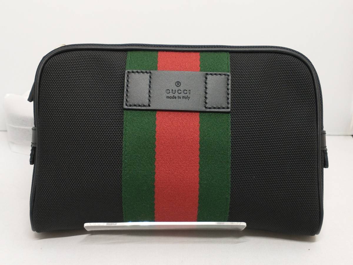 大人気，お得 品 展示品 グッチ GUCCI ボディバック ウエストバック ブラック シェリーライン 630919 シルバー金具(その他)｜売買されたオークション情報、yahooの商品情報をアーカイブ公開 - オークファン かばん、バッグ