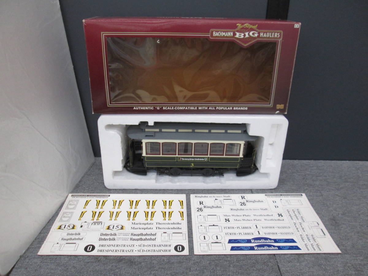 中古品』BACHMANN BIG HAULERS/バックマン Gゲージ 39-102 トロリー