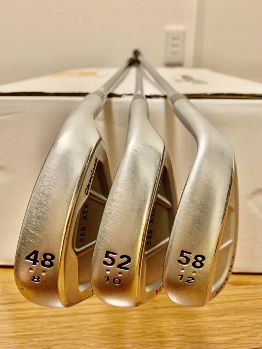 クリーブランド Cleveland 48.52.58 ウェッジ 3本 セット