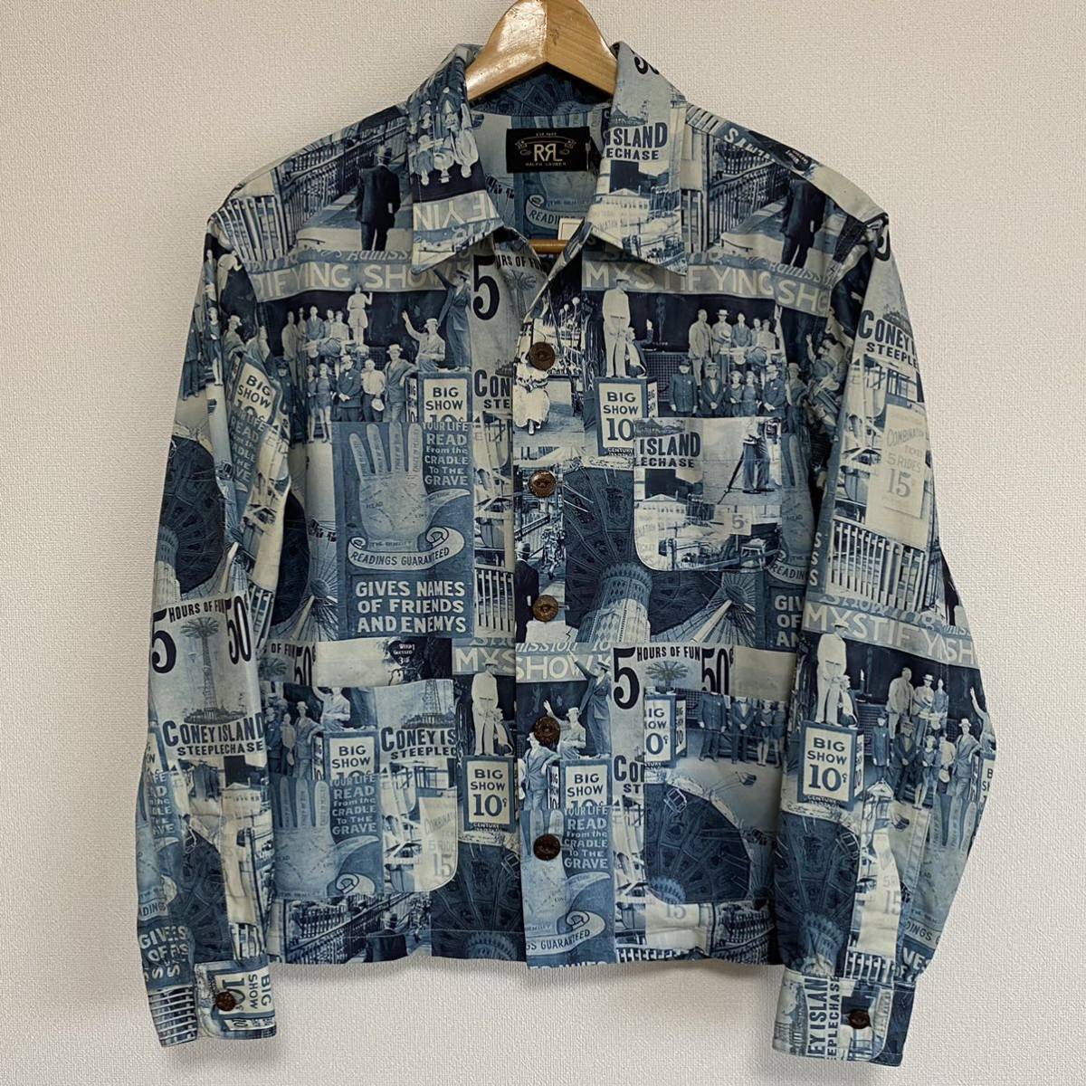 希少 新品 RRL フォトジャケット シャツジャケット ダブルアールエル 