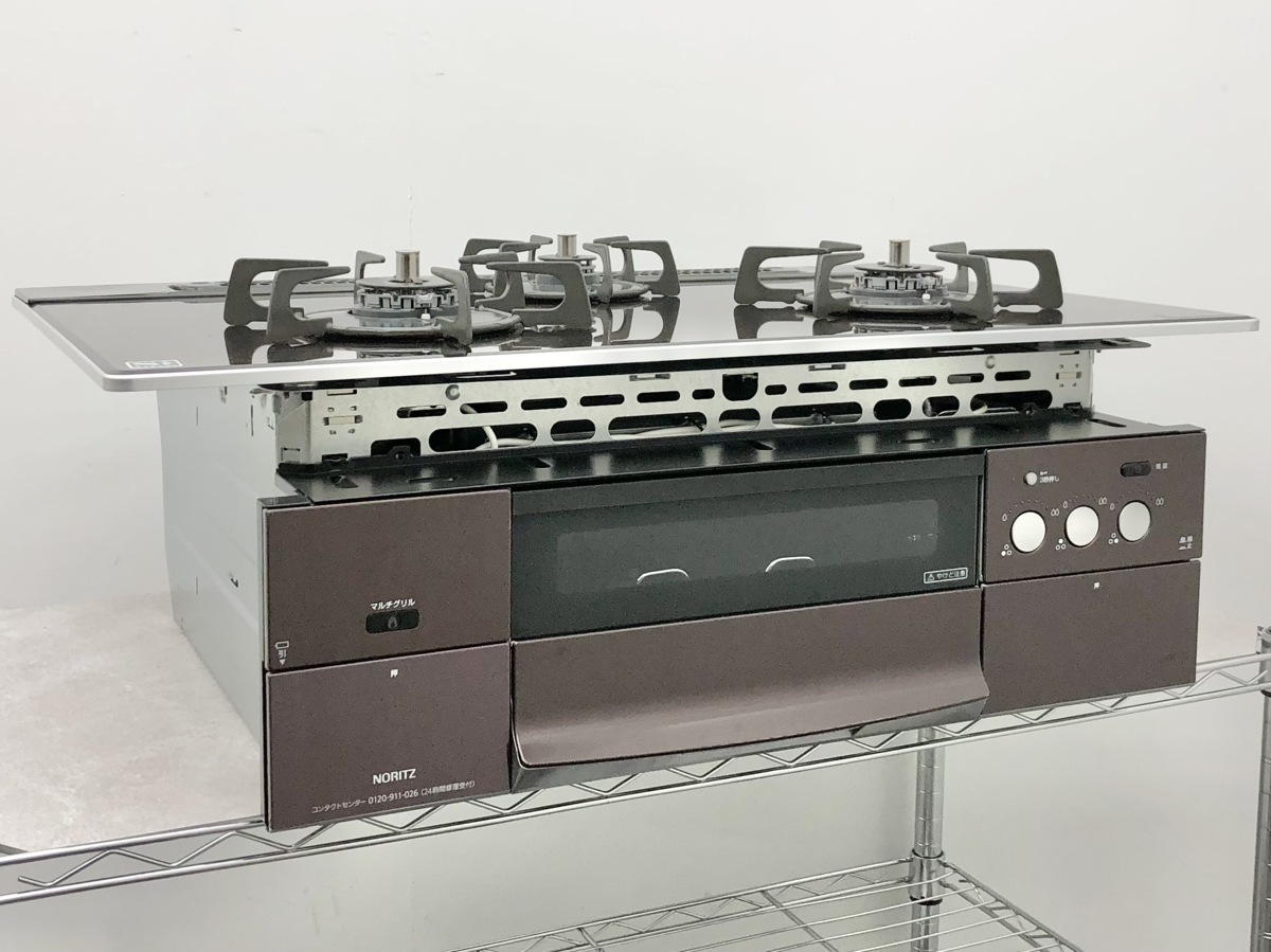 送料無料！23年製！グリル未使用！KG67BKR リンナイプロパン用 