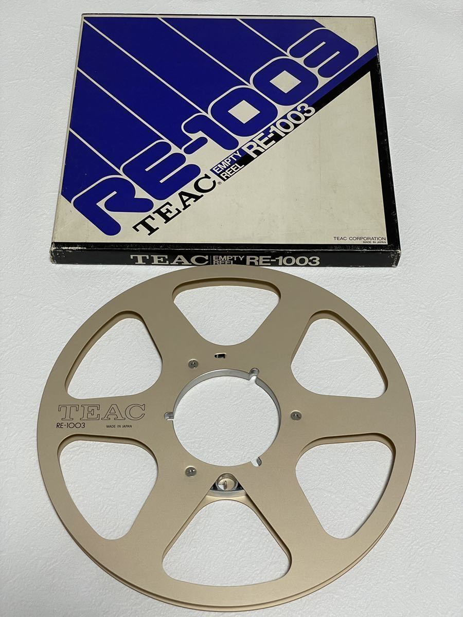 オープンリール（空リール）　TEAC　RE-711　7号メタリック　1本　ジャンク品 TEAC RE-711 メタルリール REEL METAL 返品保証