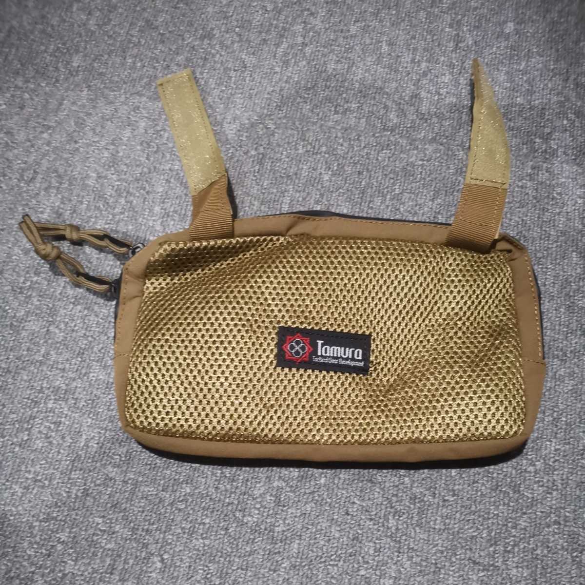 田村装備開発 コヨーテブラウン POUCH TORTOISE Utility Pouch-W