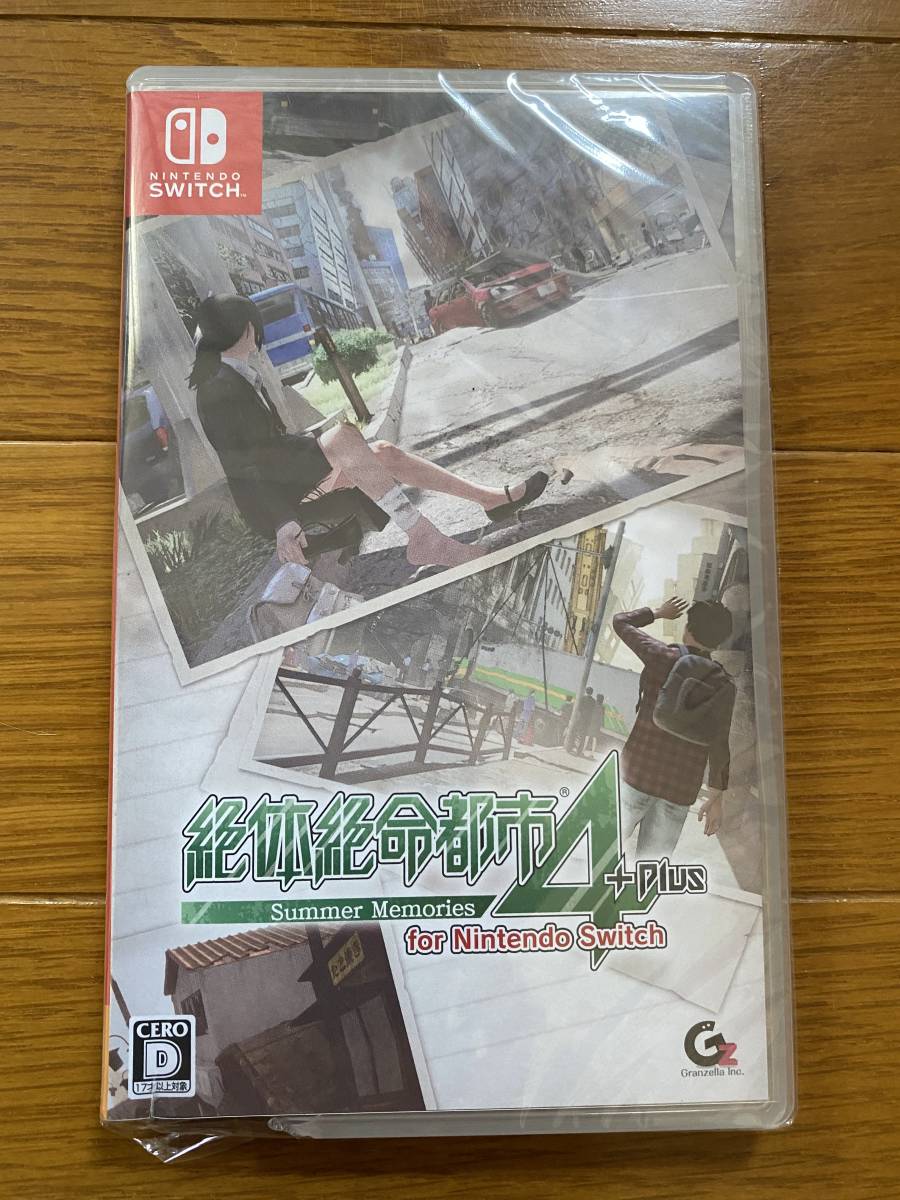 新品未開封(ケース割れあり)絶体絶命都市4Plus -Summer Memories- for Nintendo Switch 送料無料