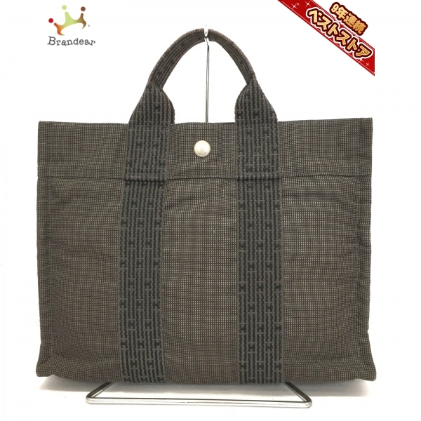 エルメス PM エールライン エールラインPM⁄トートバッグ⁄グレー HERMES 