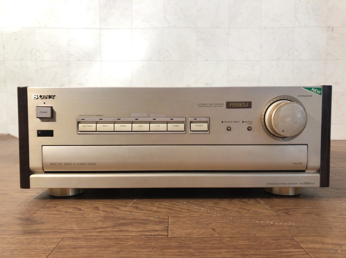 C084W003○SONY ソニー TA-F555ESJ プリメインアンプ SONY TA-F555ESJ