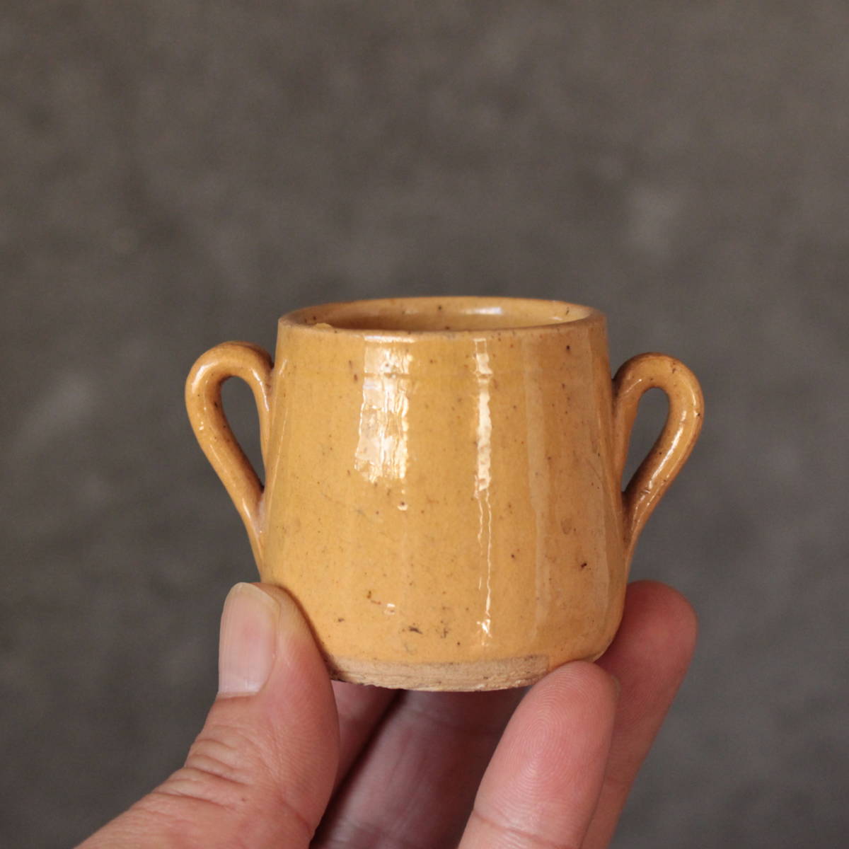 オランダ 筒盃 盃 酒器 マーストリヒト 白阿蘭陀 古道具 アンティーク