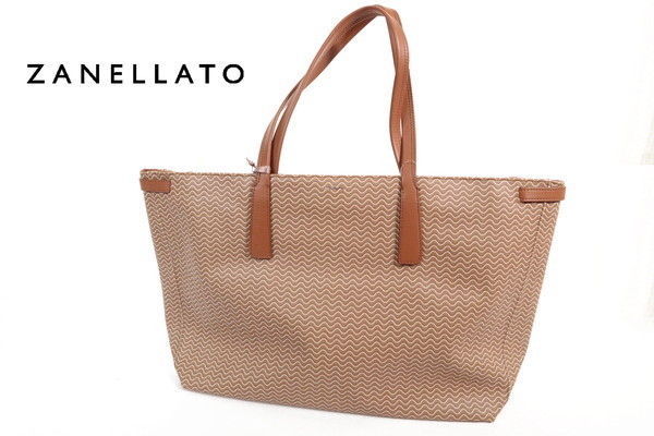 60%OFF 新品 ザネラート ZANELLATO バッグ EOT545 ブラウン レディース ユニセックス DUO GRAN TOUR トートバッグ イタリア製