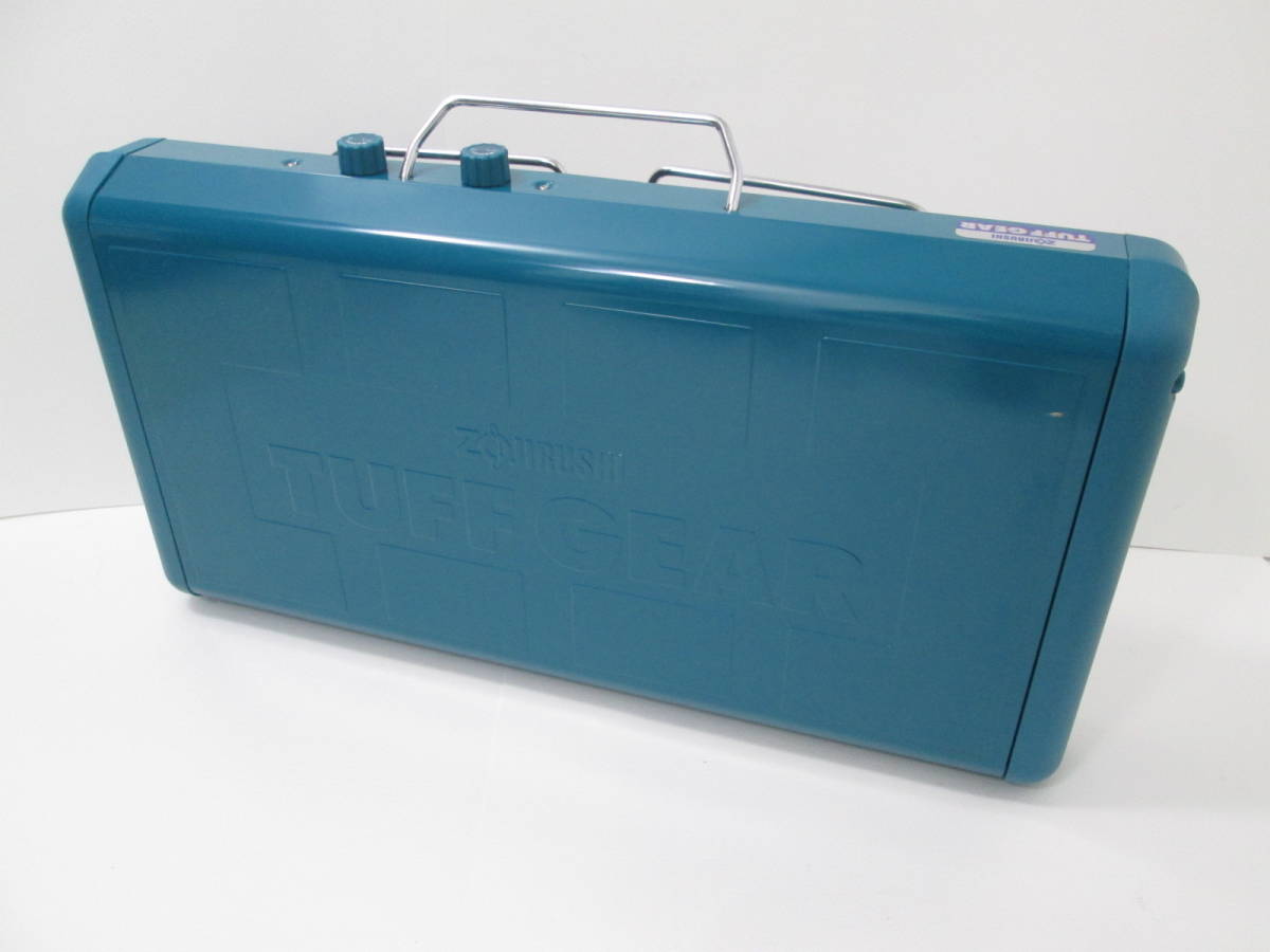 【未使用品(長期保管)・象印・ツーバーナーコンロ】TUFF GEAR / GTB-30-GA / ZOJIRUSHI / カセットガス式 / アウトドア・キャンプに Zojirushi - Thermal gear」(スポーツ、レジャー) tuff キャンプ楽しみ隊:めずらしい頂き物・・・(ツーバーナー)