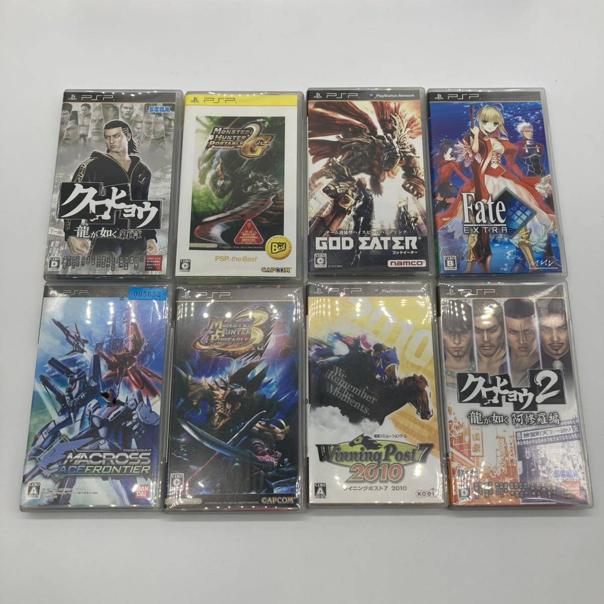 PSP まとめ売り ソフト 動作未確認 約100個 動作 ソフトまとめジャンク