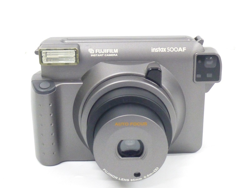 01 20-432922-21 [Y] FUJIFILM 富士フイルム instax インスタックス 500AF インスタントカメラ 札20 重要なお知らせ
