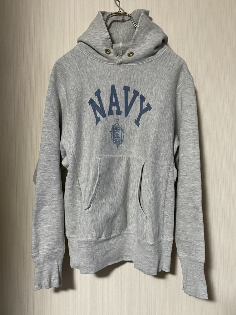 リバースウィーブ Champion 単色タグ ウイングフット オリジナル 赤
