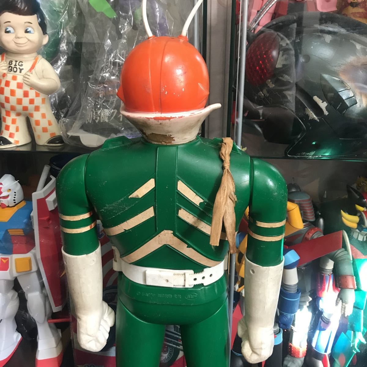 sqhoo 昭和レトロ 当時物 ポピー ジャンボマシンダー 仮面ライダーV3