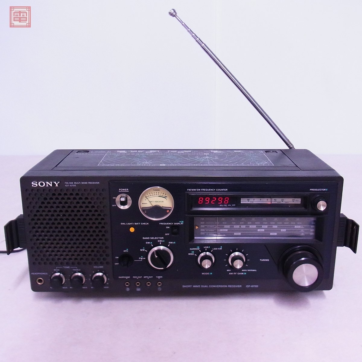 SONY FM/AM MULTI BAND RECEIVER ICF-6700