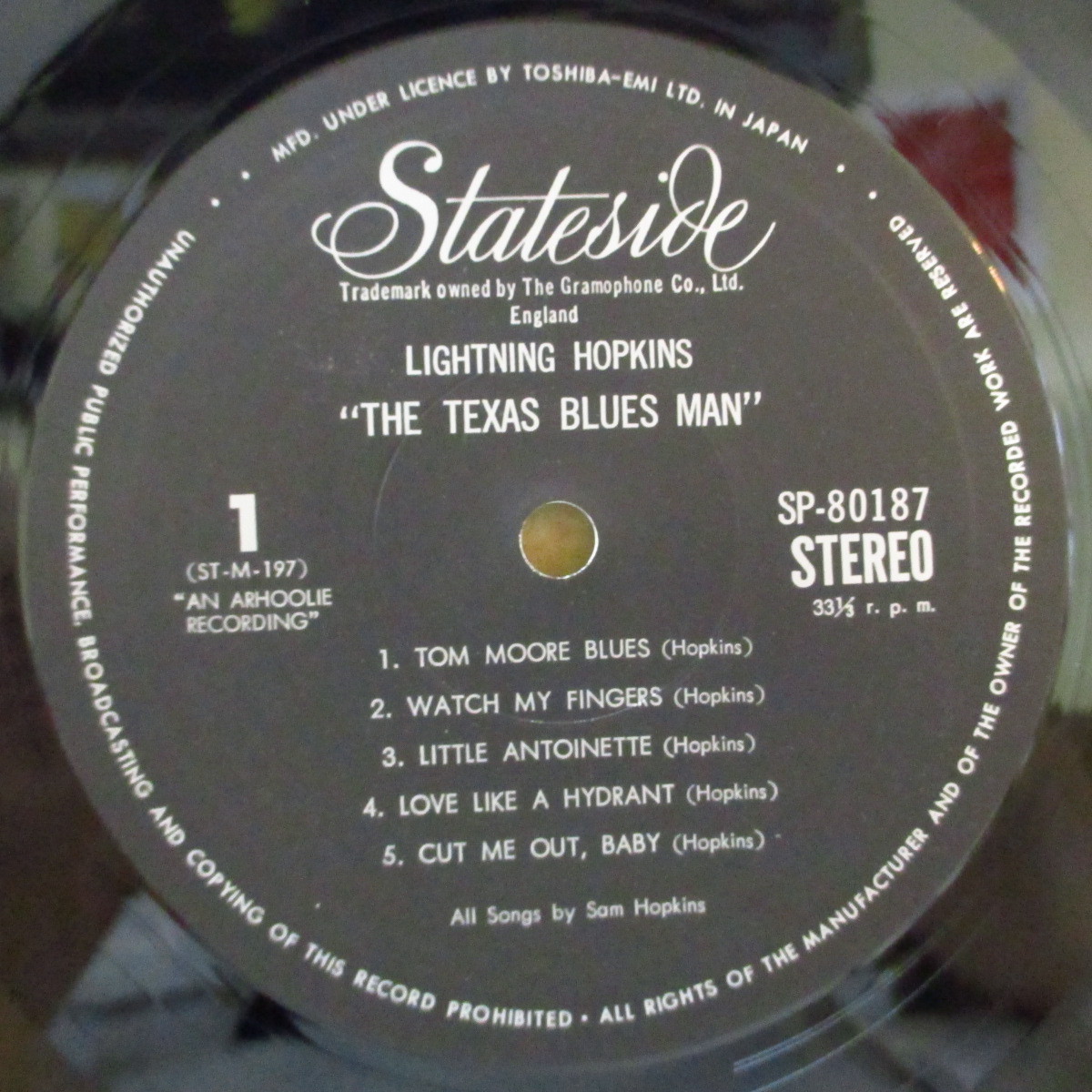 LIGHTNIN' HOPKINS-テキサス・ブルース・マンThe Texas Bluesman