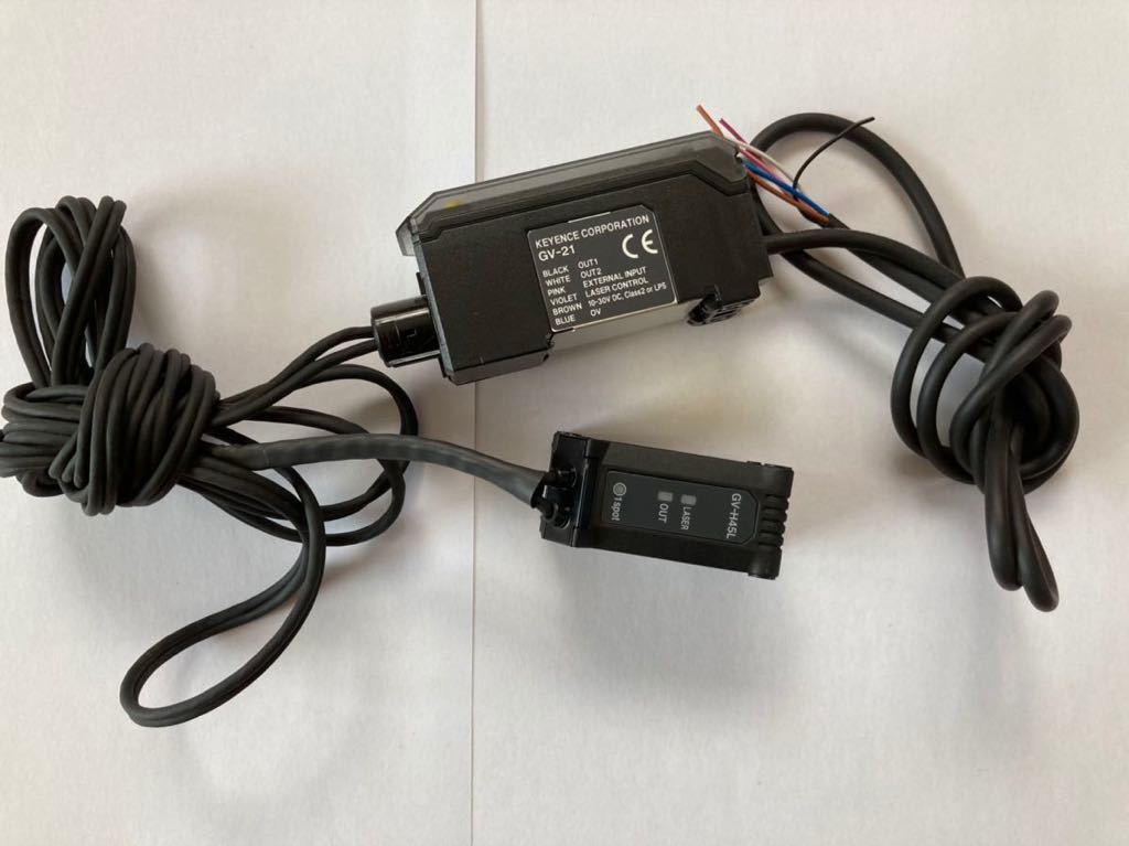 KEYENCE GV-21 CMOS レーザセンサ GV シリーズ アンプユニット 親機 GV