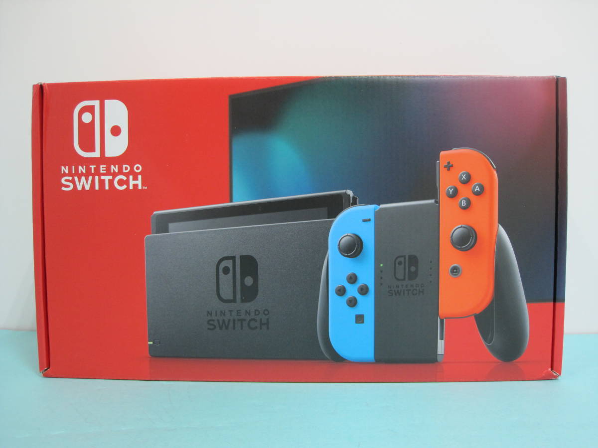 Nintendo Switch ネオンブルー ネオンレッド 本体 未使用 Nintendo Switch ニンテンドー スイッチ本体 ネオンブルー
