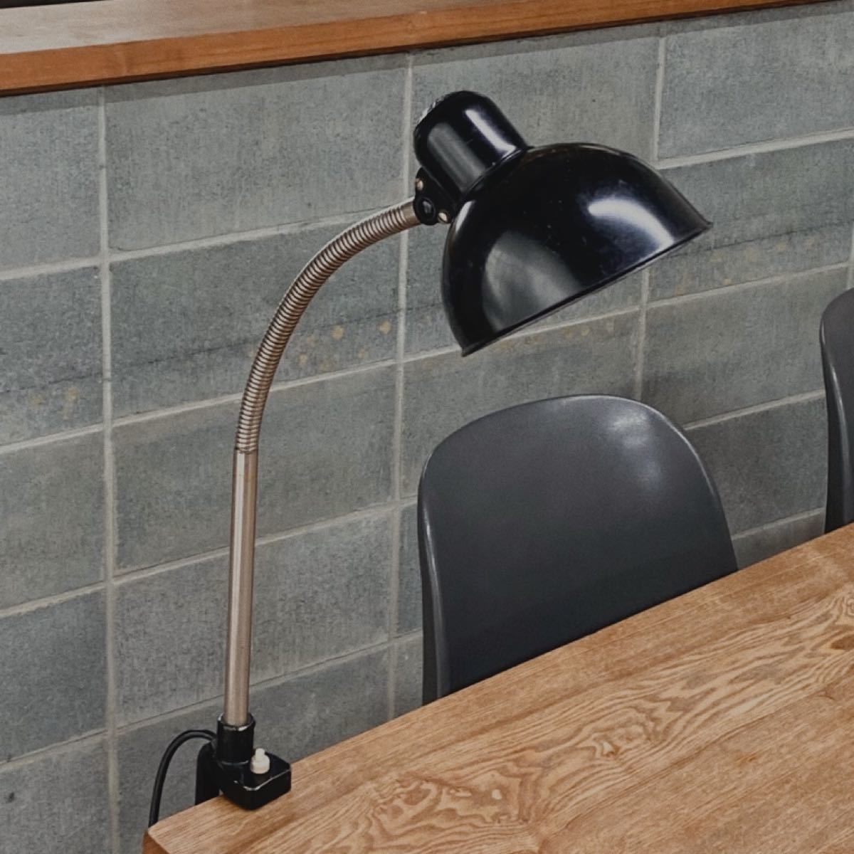 ☆レア物 1点限り Kaiser Idell 6740 クランプ式 デスクランプ ヴィンテージ アトリエ インダストリアル バウハウス ドイツ製 1950年代