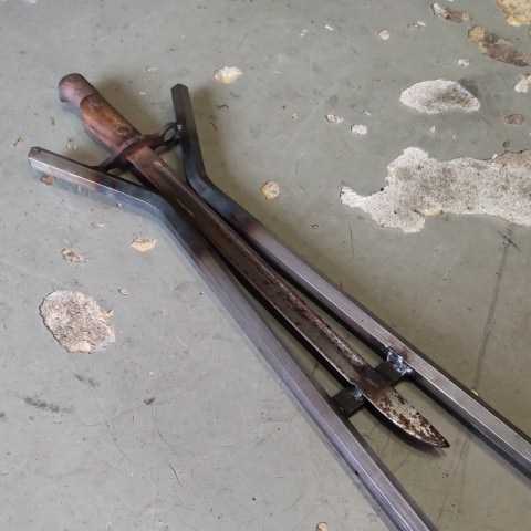 銃剣シーシーバー リジッド用 ナックル パン ショベル フラット