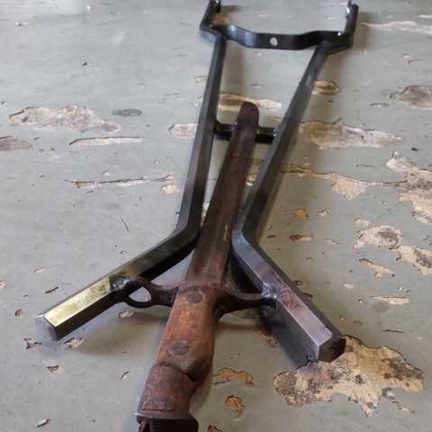 銃剣シーシーバー リジッド用 ナックル パン ショベル フラット