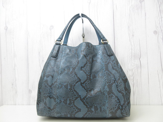 極美品 GUCCI グッチ ソーホー インターロッキングG パイソン