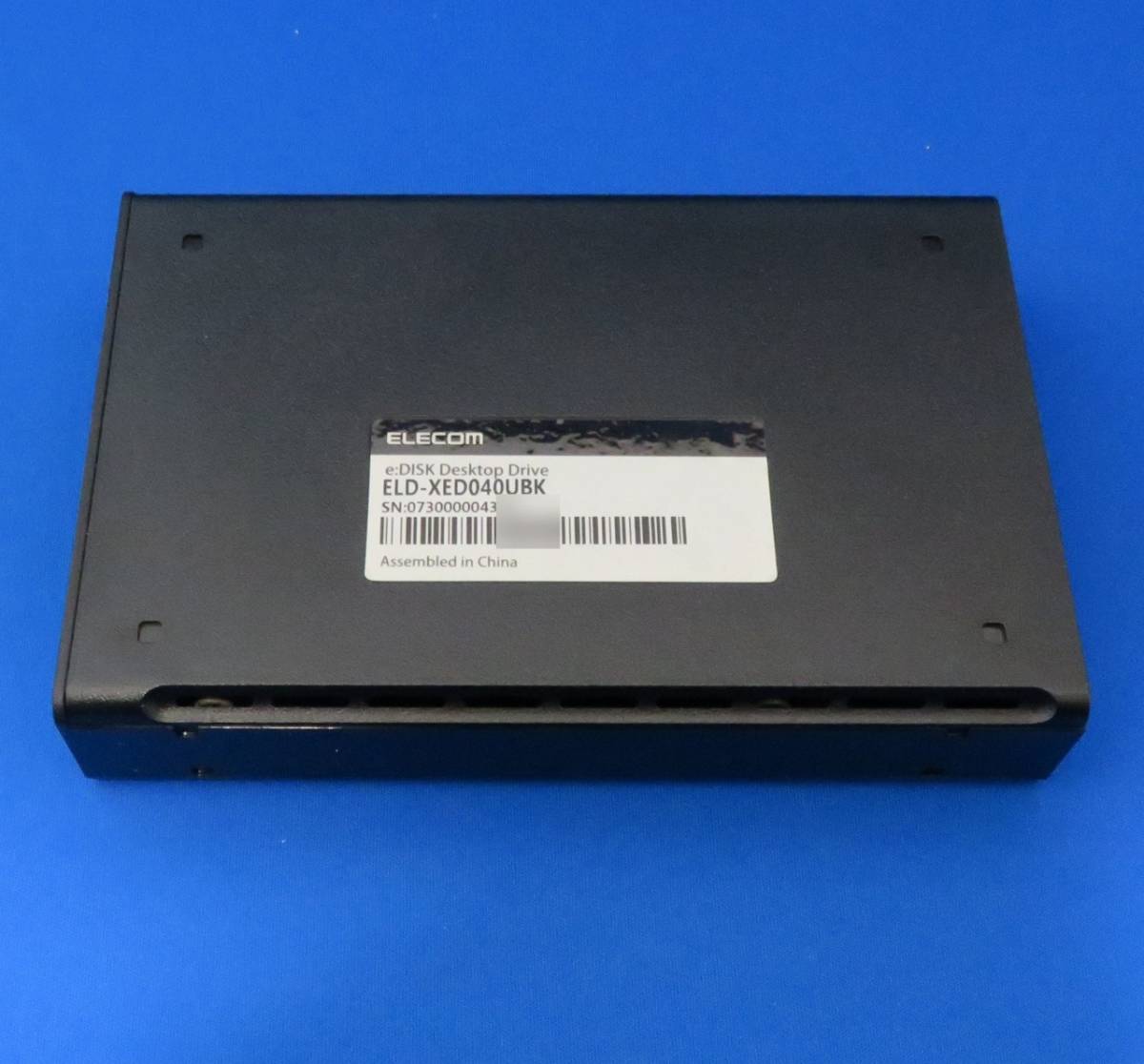 ELECOM 4TB 外付けHDD ELD-XED040UBK (USB3.0対応外付けハードディスク