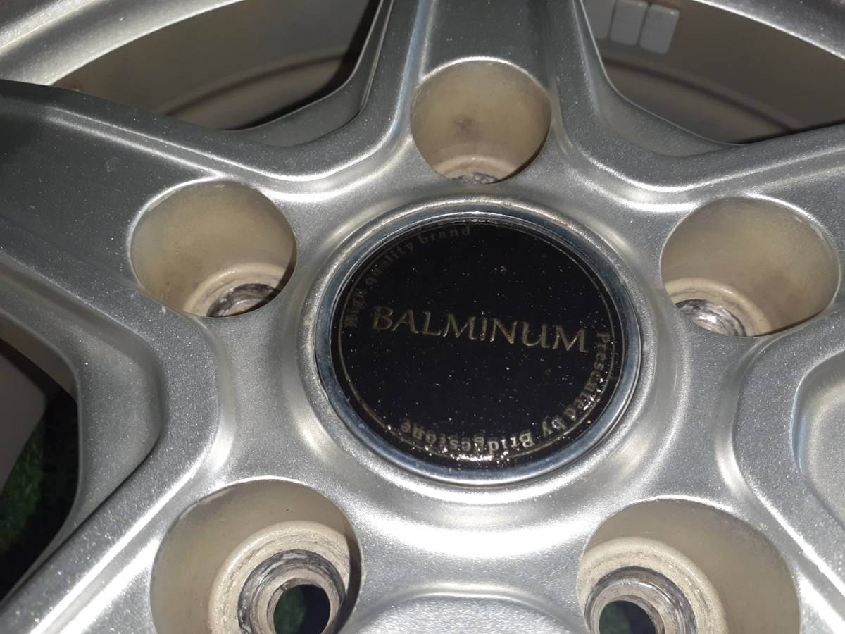ステップワゴン等に ブリヂストン BALMINUM 16インチ 6.5J +46 社外 