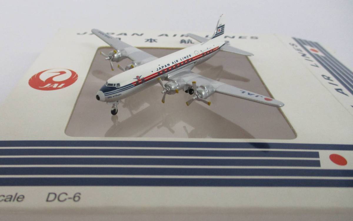 メーカー不明 1/400 JAL 日本航空 DC-6 JA6205【C】cht091611 DC-6 JAL 1