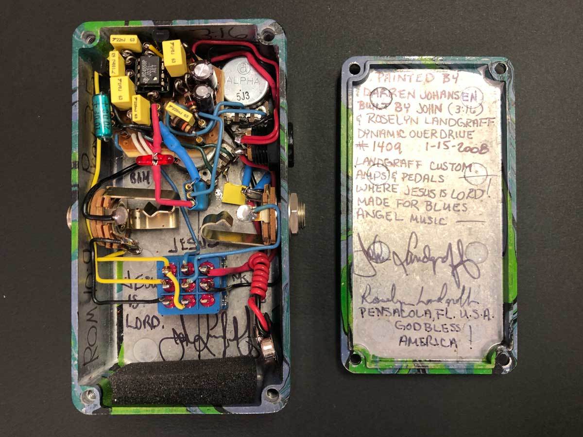 2008年製 ランドグラフ DOD Landgraff Dynamic Overdrive 非常に珍しい