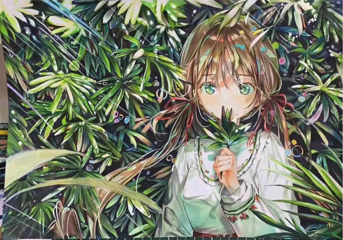 手描きイラスト オーダー 取次店 版権・オリジナル手描きイラスト☆イラストリクエスト☆A5