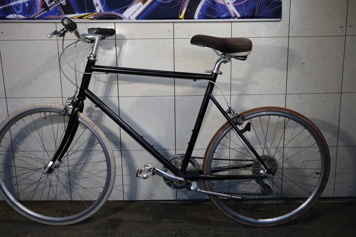 クロモリ TOKYOBIKE シマノ8速 26型 クロス 650C トーキョーバイク し 